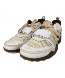 NIKE×Travis Scott（ナイキ×トラヴィススコット）の古着「Nike Zoom Field Jaxx」｜ホワイト×ブラウン
