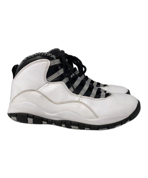 NIKE（ナイキ）NIKE (ナイキ) AIR JORDAN10 RETRO ホワイト サイズ:28cmの古着・服飾アイテム