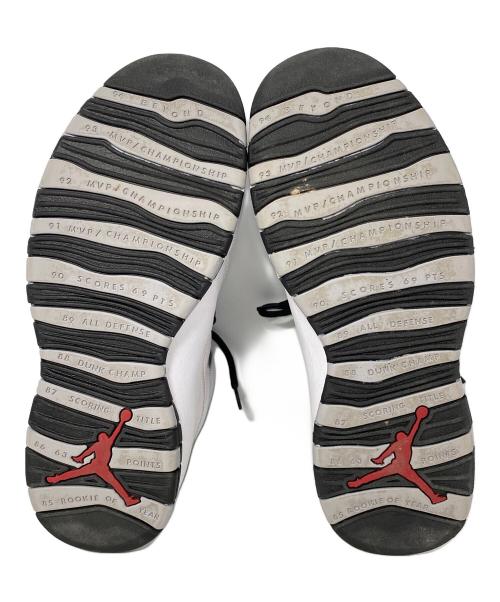 NIKE（ナイキ）NIKE (ナイキ) AIR JORDAN10 RETRO ホワイト サイズ:28cmの古着・服飾アイテム