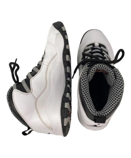 NIKE（ナイキ）NIKE (ナイキ) AIR JORDAN10 RETRO ホワイト サイズ:28cmの古着・服飾アイテム