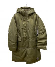 GU×UNDERCOVER（ジーユー×アンダーカバー）の古着「ヒートパデッドコンバーチブルコート」｜オリーブ