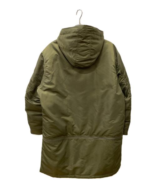 GU（ジーユー）GU (ジーユー) UNDERCOVER (アンダーカバー) ヒートパデッドコンバーチブルコート オリーブ サイズ:XLの古着・服飾アイテム