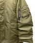 中古・古着 GU (ジーユー) UNDERCOVER (アンダーカバー) ヒートパデッドコンバーチブルコート オリーブ サイズ:XL：3500円