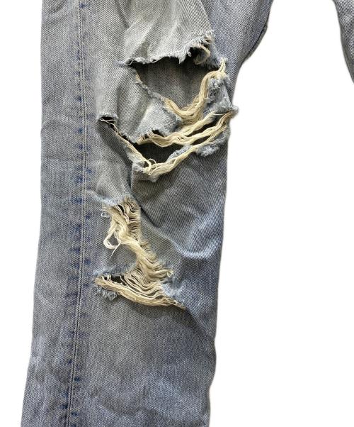 LEVI'S（リーバイス）LEVI'S (リーバイス) ダメージデニムパンツ ブルー サイズ:W34の古着・服飾アイテム