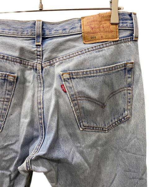 LEVI'S（リーバイス）LEVI'S (リーバイス) ダメージデニムパンツ ブルー サイズ:W34の古着・服飾アイテム