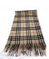 中古・古着 BURBERRY LONDON (バーバリーロンドン) ストール ブラウン：4000円