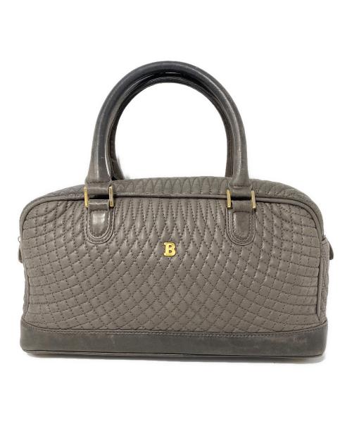 BALLY（バリー）BALLY (バリー) ミニボストンバッグ グレーの古着・服飾アイテム