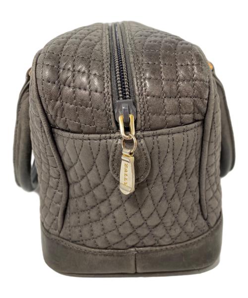 BALLY（バリー）BALLY (バリー) ミニボストンバッグ グレーの古着・服飾アイテム