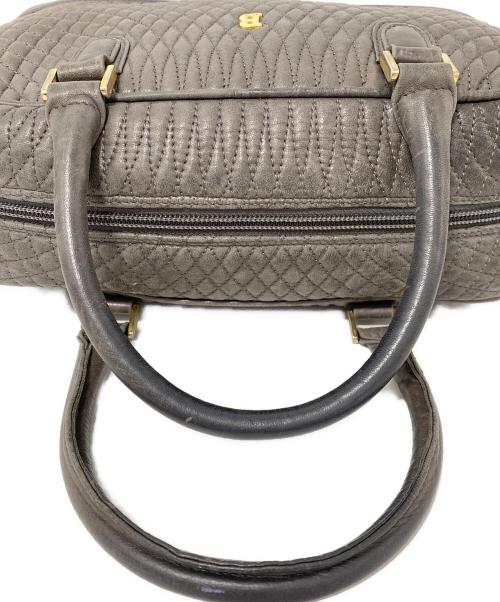 BALLY（バリー）BALLY (バリー) ミニボストンバッグ グレーの古着・服飾アイテム