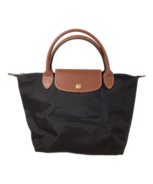 LONGCHAMP（ロンシャン）LONGCHAMP (ロンシャン) ハンドバッグ ブラックの古着・服飾アイテム