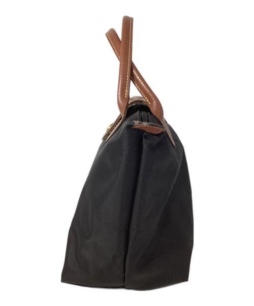 LONGCHAMP（ロンシャン）LONGCHAMP (ロンシャン) ハンドバッグ ブラックの古着・服飾アイテム