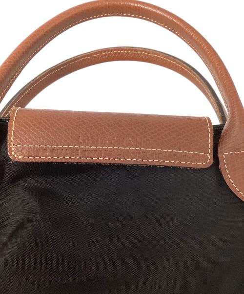 LONGCHAMP（ロンシャン）LONGCHAMP (ロンシャン) ハンドバッグ ブラックの古着・服飾アイテム
