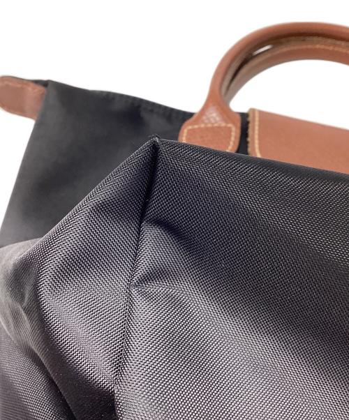 LONGCHAMP（ロンシャン）LONGCHAMP (ロンシャン) ハンドバッグ ブラックの古着・服飾アイテム