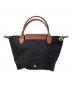 LONGCHAMP (ロンシャン) ハンドバッグ ブラック：4000円