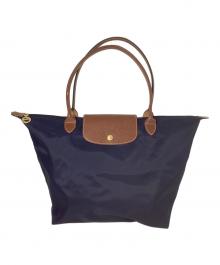 LONGCHAMP（ロンシャン）の古着「トートバッグ」｜ネイビー