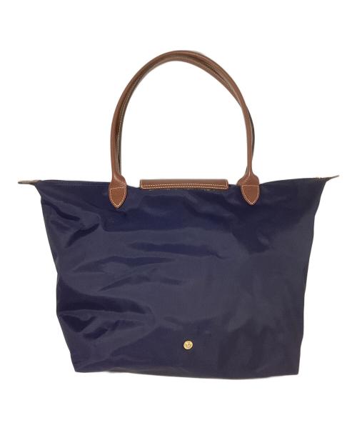 LONGCHAMP（ロンシャン）LONGCHAMP (ロンシャン) トートバッグ ネイビーの古着・服飾アイテム
