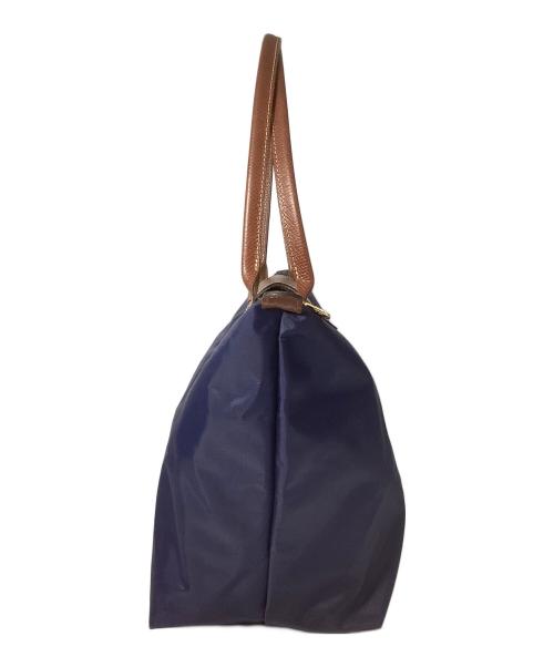 LONGCHAMP（ロンシャン）LONGCHAMP (ロンシャン) トートバッグ ネイビーの古着・服飾アイテム