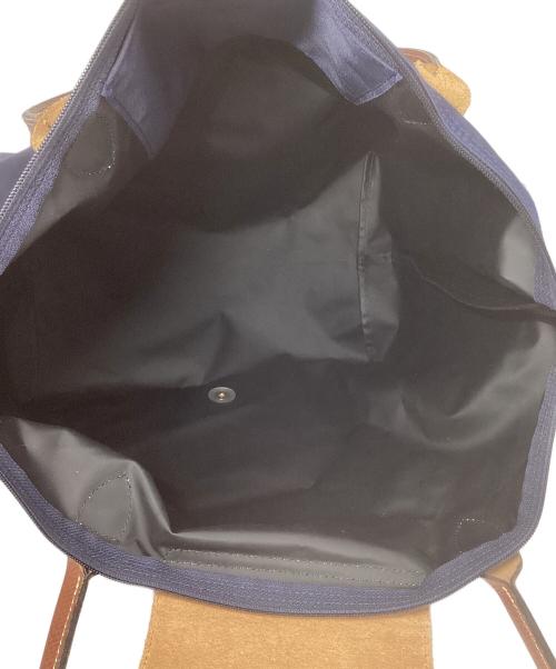 LONGCHAMP（ロンシャン）LONGCHAMP (ロンシャン) トートバッグ ネイビーの古着・服飾アイテム