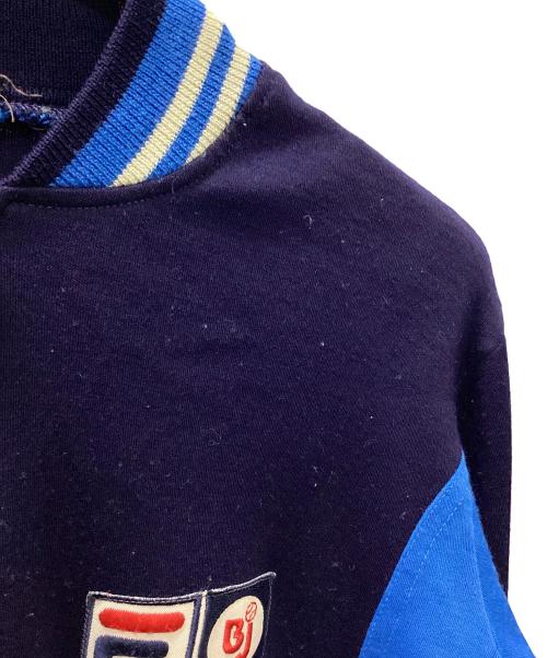 FILA（フィラ）FILA (フィラ) BORG トラックジャケット ネイビー サイズ:38の古着・服飾アイテム