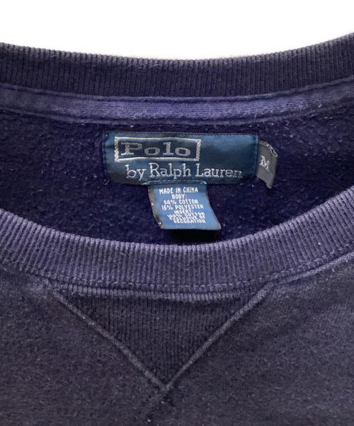 POLO RALPH LAUREN（ポロ・ラルフローレン）POLO RALPH LAUREN (ポロ・ラルフローレン) スウェット ネイビー サイズ:Mの古着・服飾アイテム