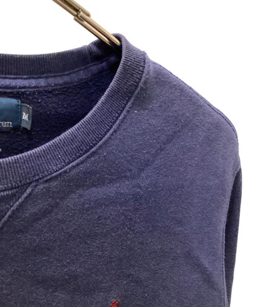 POLO RALPH LAUREN（ポロ・ラルフローレン）POLO RALPH LAUREN (ポロ・ラルフローレン) スウェット ネイビー サイズ:Mの古着・服飾アイテム