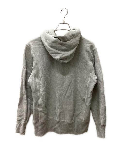 Champion REVERSE WEAVE（チャンピオン リバース ウィーブ）Champion REVERSE WEAVE (チャンピオン リバース ウィーブ) プルオーバーパーカー グレー サイズ:LARGEの古着・服飾アイテム