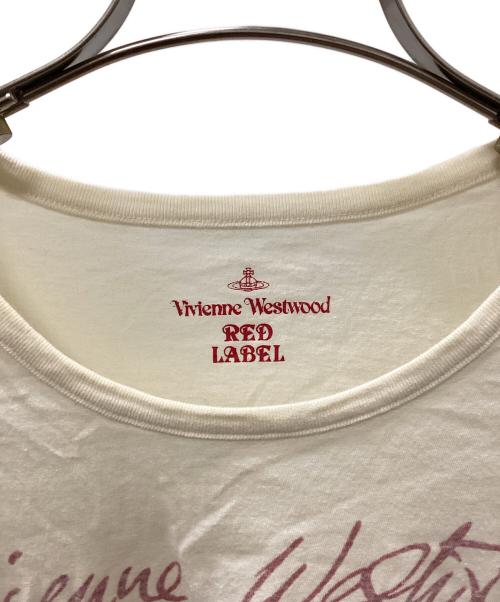 Vivienne Westwood RED LABEL（ヴィヴィアンウエストウッドレッドレーベル）Vivienne Westwood RED LABEL (ヴィヴィアンウエストウッドレッドレーベル) 半袖カットソー アイボリー サイズ:2の古着・服飾アイテム