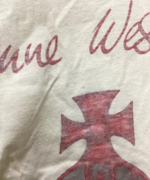 Vivienne Westwood RED LABEL（ヴィヴィアンウエストウッドレッドレーベル）Vivienne Westwood RED LABEL (ヴィヴィアンウエストウッドレッドレーベル) 半袖カットソー アイボリー サイズ:2の古着・服飾アイテム