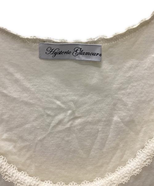 Hysteric Glamour（ヒステリックグラマー）Hysteric Glamour (ヒステリックグラマー) タンクトップ ホワイト サイズ:FREEの古着・服飾アイテム