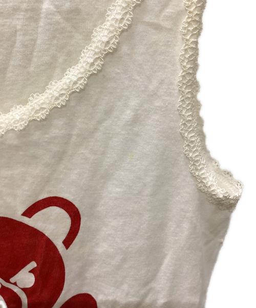 Hysteric Glamour（ヒステリックグラマー）Hysteric Glamour (ヒステリックグラマー) タンクトップ ホワイト サイズ:FREEの古着・服飾アイテム
