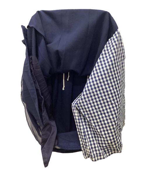COMME des GARCONS（コムデギャルソン）COMME des GARCONS (コムデギャルソン) ドッキングスカート ネイビー サイズ:Sの古着・服飾アイテム