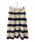 tricot COMME des GARCONSトリココムデギャルソン）の古着「スカート」｜アイボリー