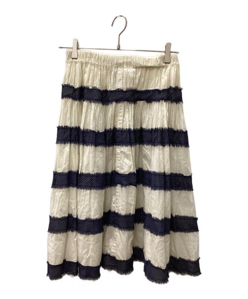 tricot COMME des GARCONS（トリココムデギャルソン）tricot COMME des GARCONS (トリココムデギャルソン) スカート アイボリー サイズ:表記無しの古着・服飾アイテム