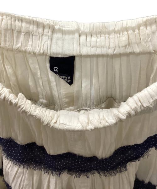 tricot COMME des GARCONS（トリココムデギャルソン）tricot COMME des GARCONS (トリココムデギャルソン) スカート アイボリー サイズ:表記無しの古着・服飾アイテム