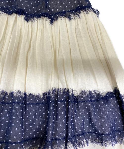 tricot COMME des GARCONS（トリココムデギャルソン）tricot COMME des GARCONS (トリココムデギャルソン) スカート アイボリー サイズ:表記無しの古着・服飾アイテム