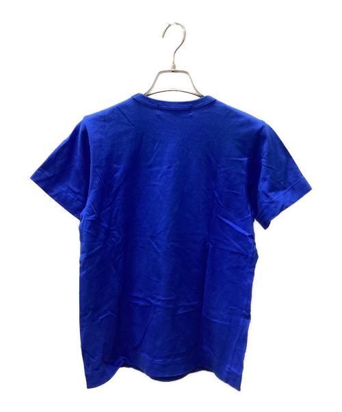 PLAY COMME des GARCONS（プレイコムデギャルソン）PLAY COMME des GARCONS (プレイコムデギャルソン) 半袖カットソー ブルー サイズ:Mの古着・服飾アイテム