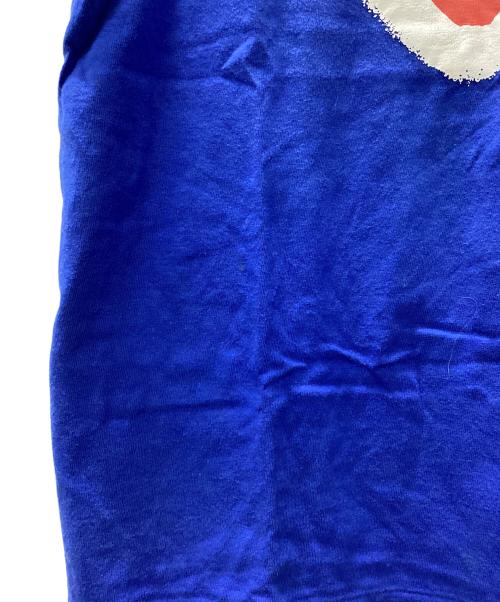 PLAY COMME des GARCONS（プレイコムデギャルソン）PLAY COMME des GARCONS (プレイコムデギャルソン) 半袖カットソー ブルー サイズ:Mの古着・服飾アイテム
