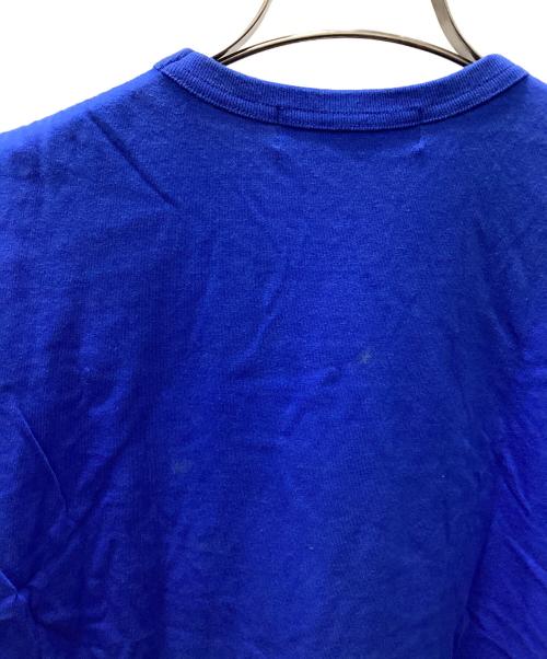 PLAY COMME des GARCONS（プレイコムデギャルソン）PLAY COMME des GARCONS (プレイコムデギャルソン) 半袖カットソー ブルー サイズ:Mの古着・服飾アイテム