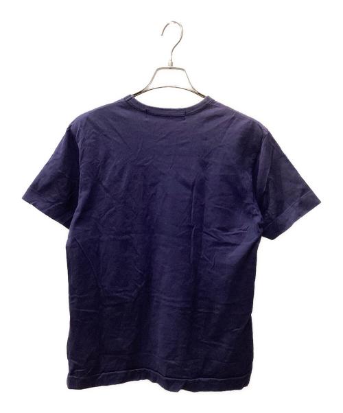 PLAY COMME des GARCONS（プレイコムデギャルソン）PLAY COMME des GARCONS (プレイコムデギャルソン) 半袖カットソー ネイビー サイズ:Mの古着・服飾アイテム