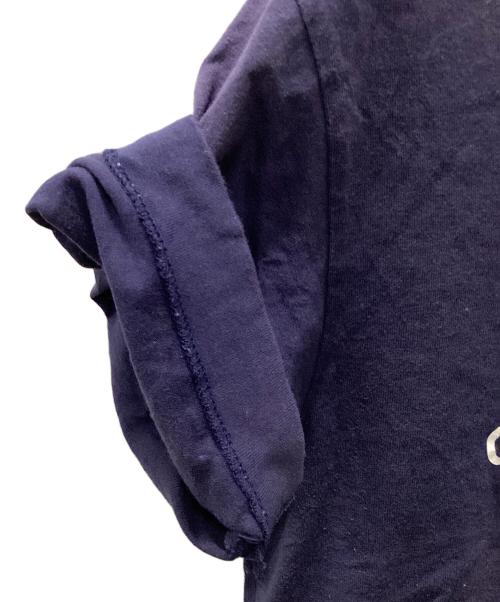 PLAY COMME des GARCONS（プレイコムデギャルソン）PLAY COMME des GARCONS (プレイコムデギャルソン) 半袖カットソー ネイビー サイズ:Mの古着・服飾アイテム
