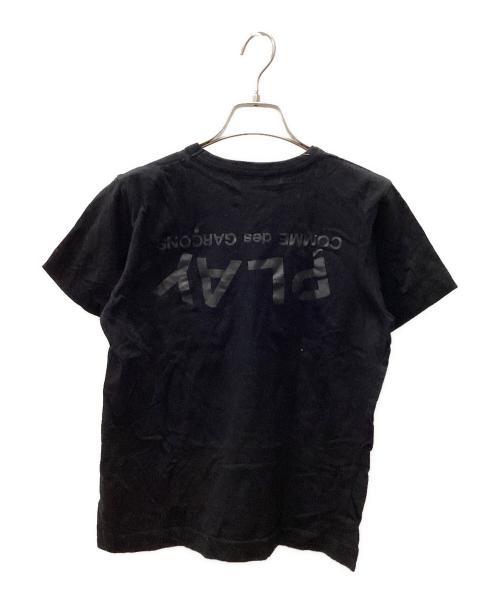 PLAY COMME des GARCONS（プレイコムデギャルソン）PLAY COMME des GARCONS (プレイコムデギャルソン) 半袖カットソー ブラック サイズ:Lの古着・服飾アイテム