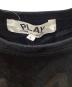 中古・古着 PLAY COMME des GARCONS (プレイコムデギャルソン) 半袖カットソー ブラック サイズ:L：4000円