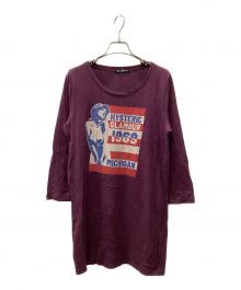 Hysteric Glamour（ヒステリックグラマー）の古着「長袖カットソー」｜パープル