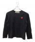 PLAY COMME des GARCONS（プレイコムデギャルソン）の古着「長袖カットソー」｜ブラック