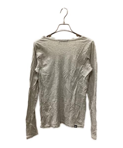 Hysteric Glamour（ヒステリックグラマー）Hysteric Glamour (ヒステリックグラマー) 長袖カットソー グレー サイズ:FREEの古着・服飾アイテム
