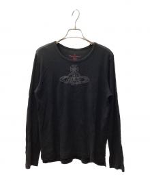 Vivienne Westwood RED LABEL（ヴィヴィアンウエストウッドレッドレーベル）の古着「長袖カットソー」｜ブラック