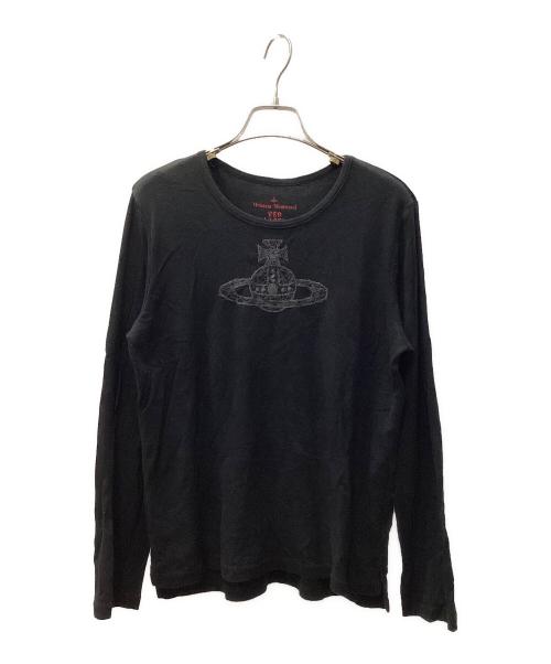 Vivienne Westwood RED LABEL（ヴィヴィアンウエストウッドレッドレーベル）Vivienne Westwood RED LABEL (ヴィヴィアンウエストウッドレッドレーベル) 長袖カットソー ブラック サイズ:Mの古着・服飾アイテム