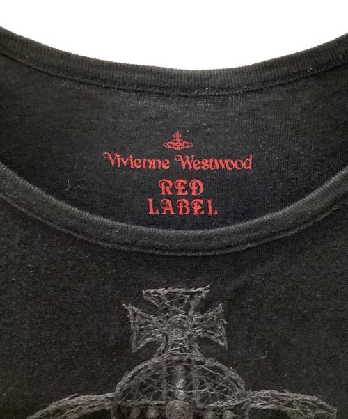Vivienne Westwood RED LABEL（ヴィヴィアンウエストウッドレッドレーベル）Vivienne Westwood RED LABEL (ヴィヴィアンウエストウッドレッドレーベル) 長袖カットソー ブラック サイズ:Mの古着・服飾アイテム