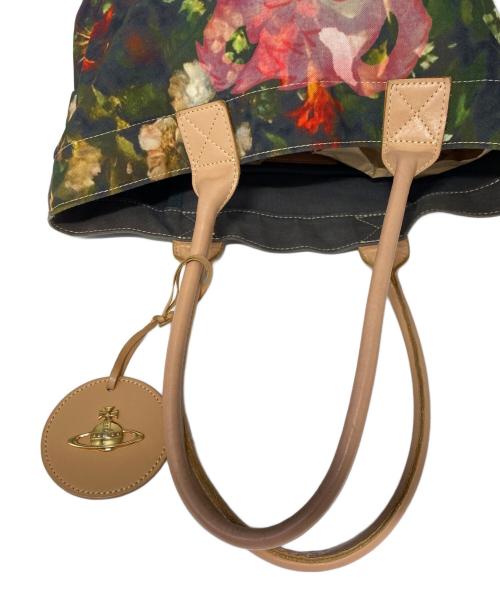 Vivienne Westwood（ヴィヴィアンウエストウッド）Vivienne Westwood (ヴィヴィアンウエストウッド) フラワーベアトートバッグ グレーの古着・服飾アイテム