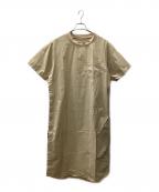 BEAMS BOYビームスボーイ）の古着「半袖ワンピース」｜ベージュ